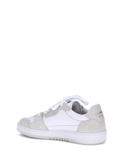Axel Arigato Dice Lo Bee Bird Sneakers In White Leather In Multi