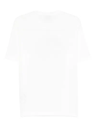 Ps By Paul Smith Ps Paul Smith Monkey Headphone Cotton T-shirt In White