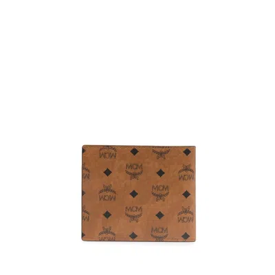 Mcm Wallet In Brown