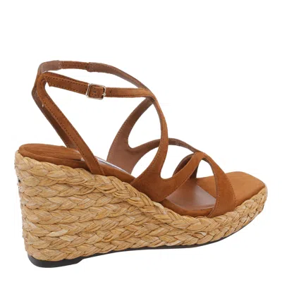 Jimmy Choo Ayla 85 Raffia Wedge Strappy Espadrilles In Multi