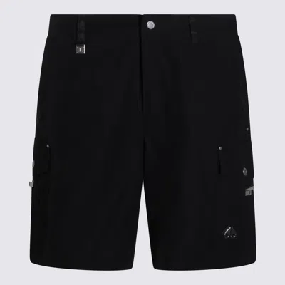 Moose Knuckles Pocket Cargo Shorts In Black