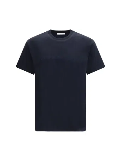Givenchy Cotton Crew Neck T-shirt In Blue