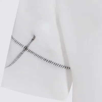 Thom Krom Stitched T-shirt In White