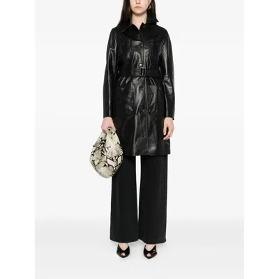 Max Mara Studio Jackets In Black