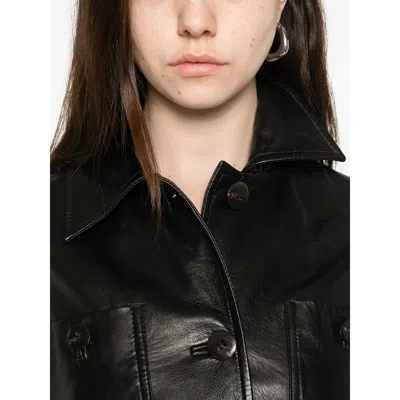 Max Mara Studio Jackets In Black