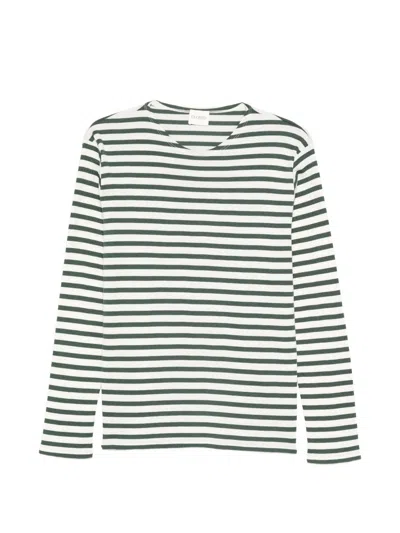 Closed Striped T-shirt In Green