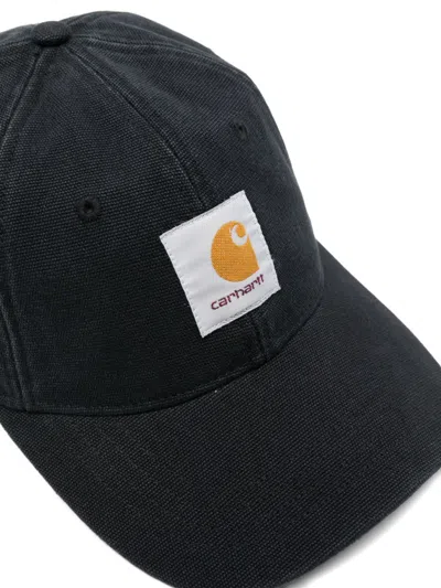 Carhartt Work In Progress Icon Adjustable Baseball Cap In Black