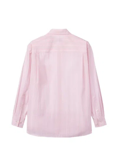 Dunst Stripe-pattern Shirt In Pink