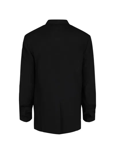 Givenchy Notch-lapel Oversized Blazer In Black