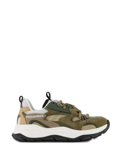 Dsquared2 Logo-detail Sneakers In Multi