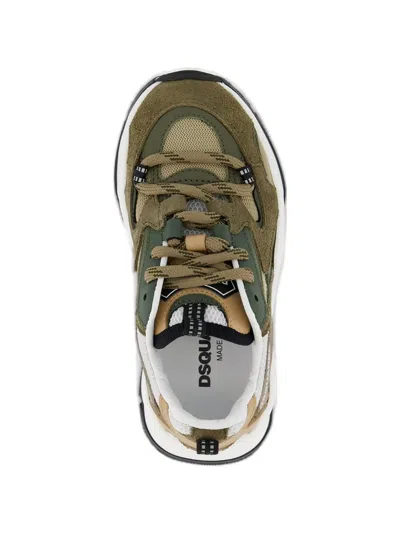 Dsquared2 Logo-detail Sneakers In Multi