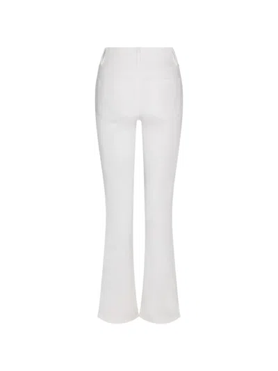Frame Flared Jeans In White