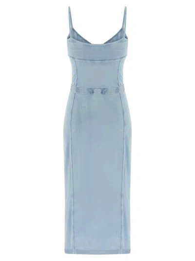 Diesel D-ony Dresses Light Blue In Blue