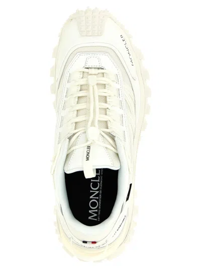 Moncler Waterproof Trailgrip Gtx Sneakers With Carbon Fiber In White