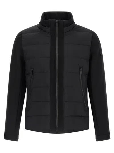 Tatras Long-sleeved Cotton-padded Jacket In Black