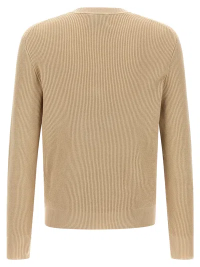 Ballantyne Argyle Pattern Sweater Sweaters And Cardigans Beige In Brown