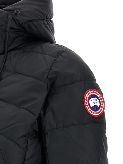 Canada Goose Abbott Down Jacket In Black