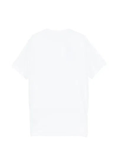 Lacoste Short Sleeve Crew Neck Pima Cotton Jersey T-shirt In White