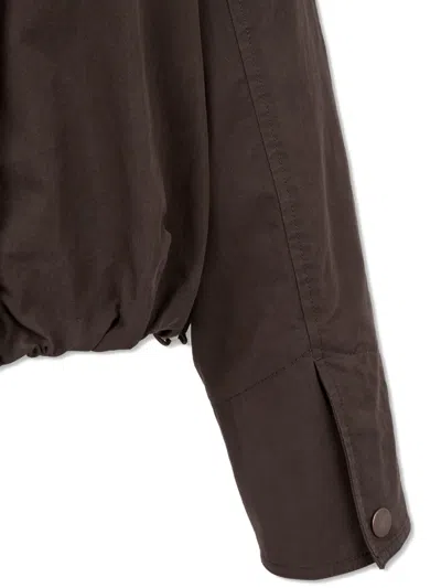 Tomboy Collared Jacket In Brown