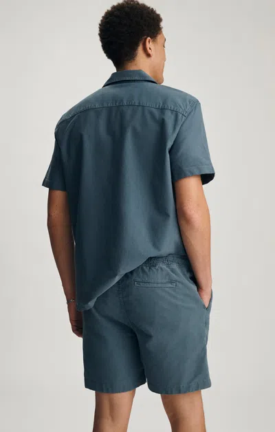 Mavi Drawstring Shorts In Flint Stone In Blue