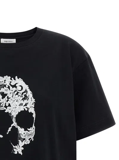 Alexander Mcqueen Skull T-shirt In Multi