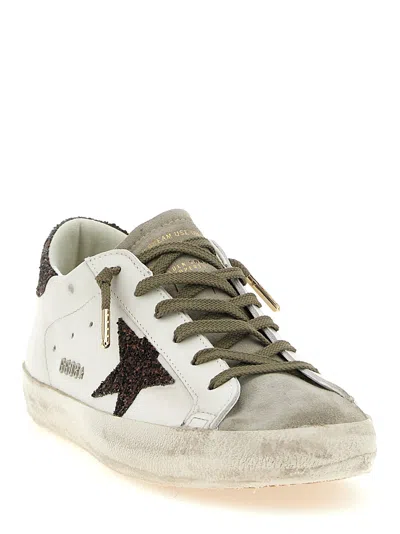 Golden Goose Deluxe Brand Women Super Star Leather Sneakers In Neutral