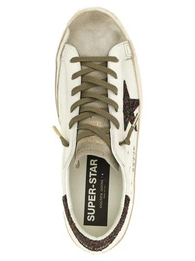 Golden Goose Deluxe Brand Women Super Star Leather Sneakers In Neutral