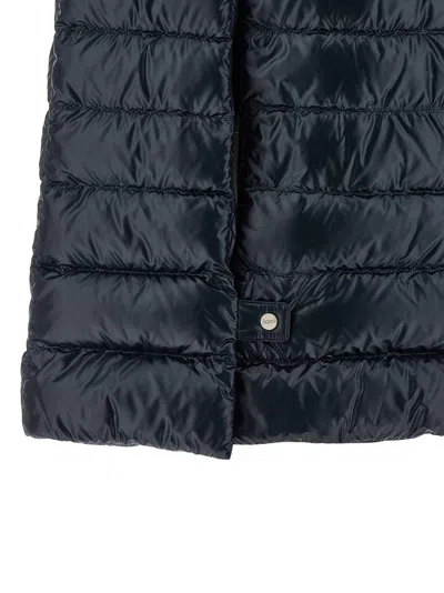 Herno Quilted Down Jacket In Blue