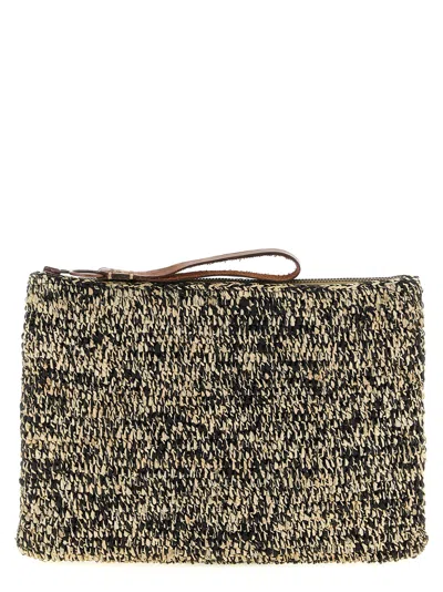 Ibeliv Tanala Clutch Bag Rectangular Shape Wrist Strap In Multi