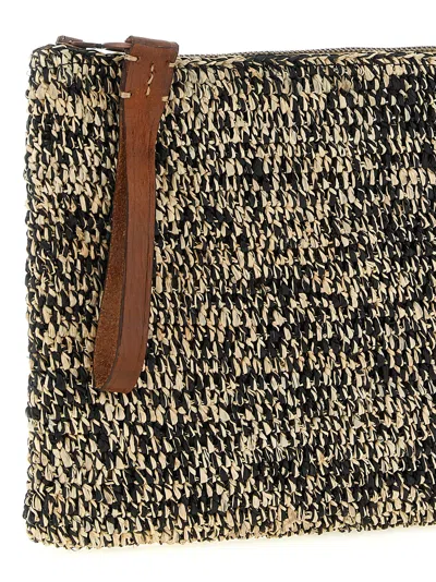 Ibeliv Tanala Clutch Bag Rectangular Shape Wrist Strap In Multi