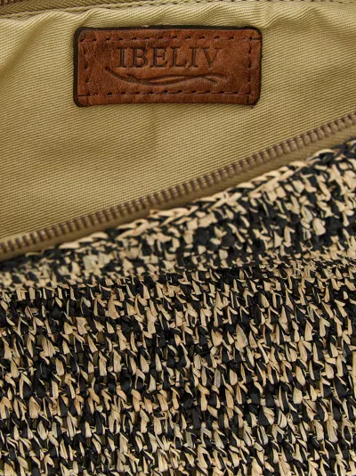 Ibeliv Tanala Clutch Bag Rectangular Shape Wrist Strap In Multi