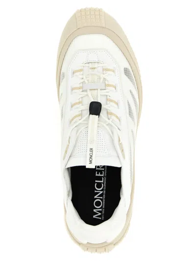 Moncler Trailgrip Lightweight Sneakers For Men In White