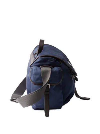 Prada Re-nylon Shoulder Bag In Blue