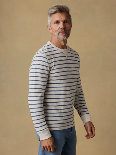 Faherty Sunwashed Slub Crew T-shirt In Multi