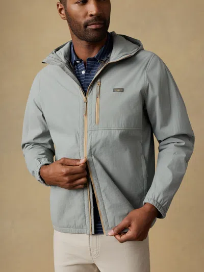 Faherty Shorelite Zephyr Jacket In Green