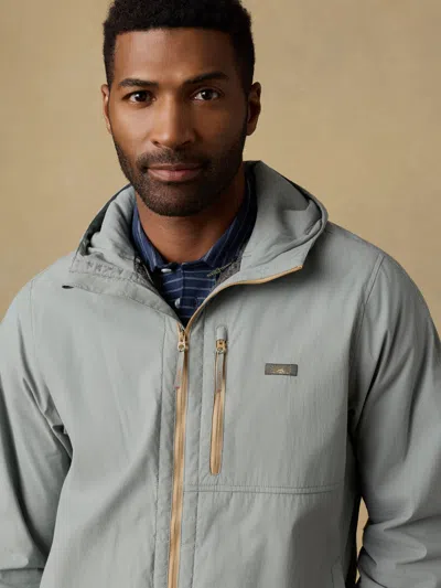 Faherty Shorelite Zephyr Jacket In Green