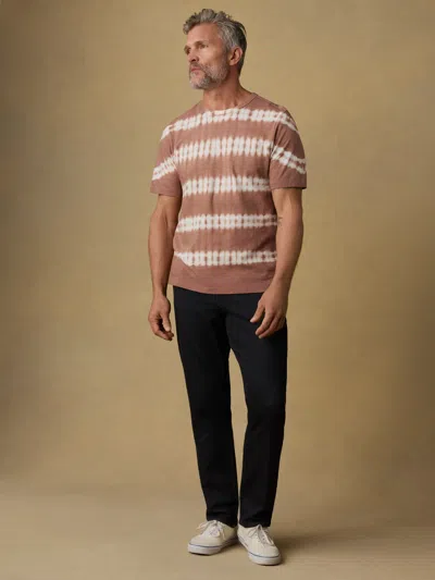 Faherty Sunwashed Regenerative T-shirt In Brown