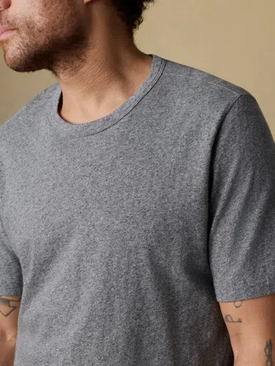Faherty Sunwashed Regenerative T-shirt In Gray