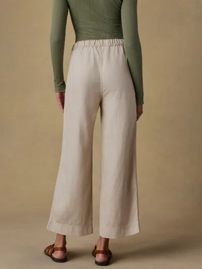 Faherty Topanga Drape Ankle Pants In Multi