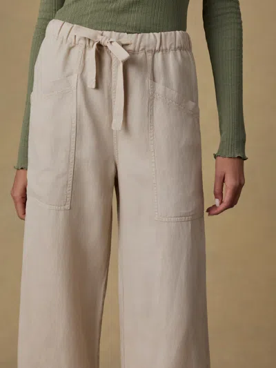 Faherty Topanga Drape Ankle Pants In Multi