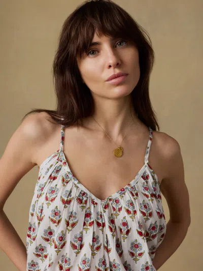 Faherty Suki Cami In Blue