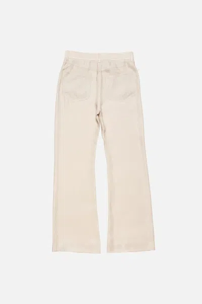 Acne Studios Patterned Trousers In Neutral