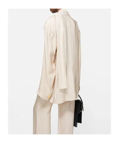 Acne Studios Single-breasted Suit Jacket In Neutral