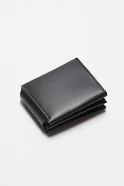Acne Studios Folding Card Holder In Black