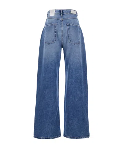 Icon Denim Belt Loop Jeans In Blue