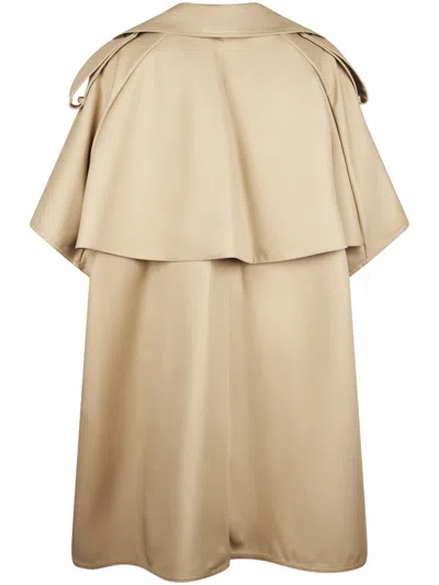 Max Mara Collared Jacket In Neutral