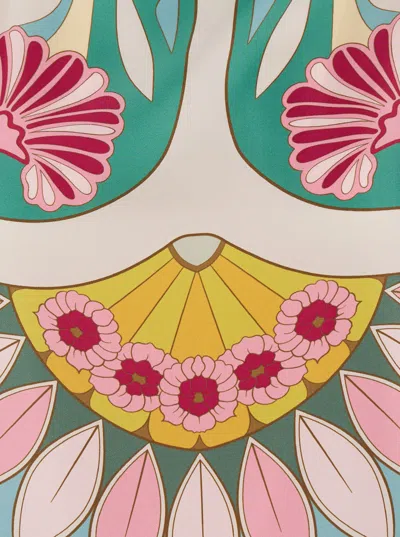 La Doublej Patterned Blouse In Yellow