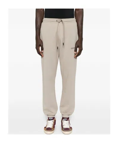 Off-white Drawstring Track Pants In Neutral