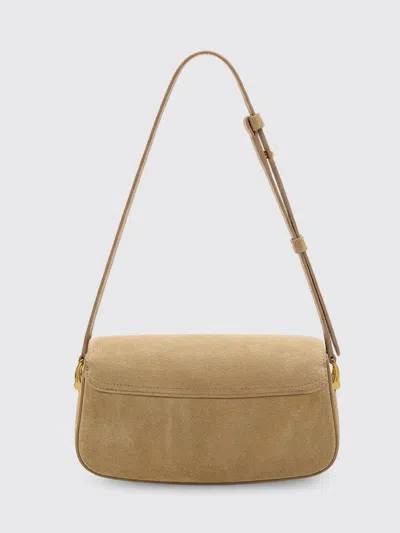 Ami Alexandre Mattiussi Ami Paris Women Suede Shoulder Bag With Logo On The Front In Multi