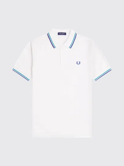 Fred Perry T-shirt Men  In White